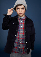 The Navy Corduroy Shirt