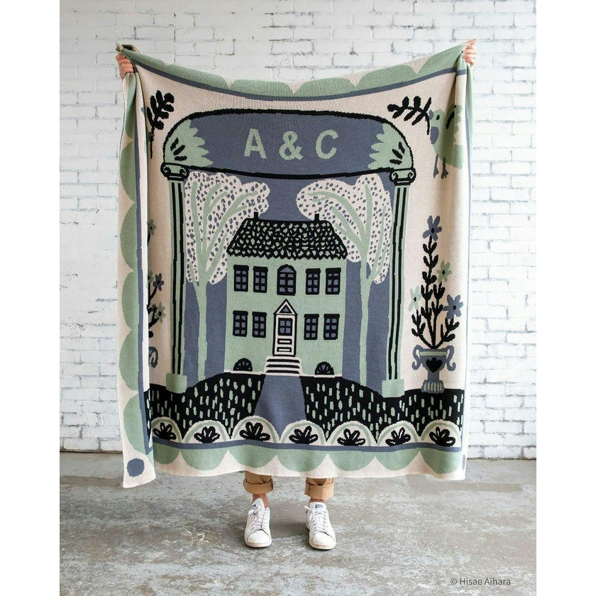 Home Is Knit Blanket