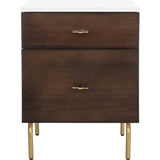 Genevieve 2 Drawer Nightstand