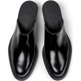Women's Bonnie Leather Mules, Black