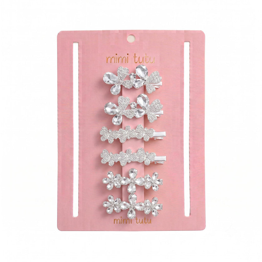 Crystal Radiant Hair Pin Trio