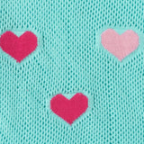 Girls Heart Crochet Set | Aqua Hearts