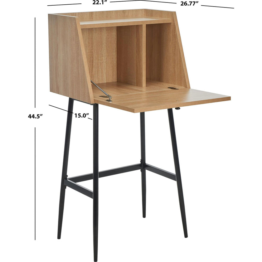 Xander Modern Secretary Desk