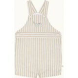 Alfie Stripe Race Car Baby Dungaree