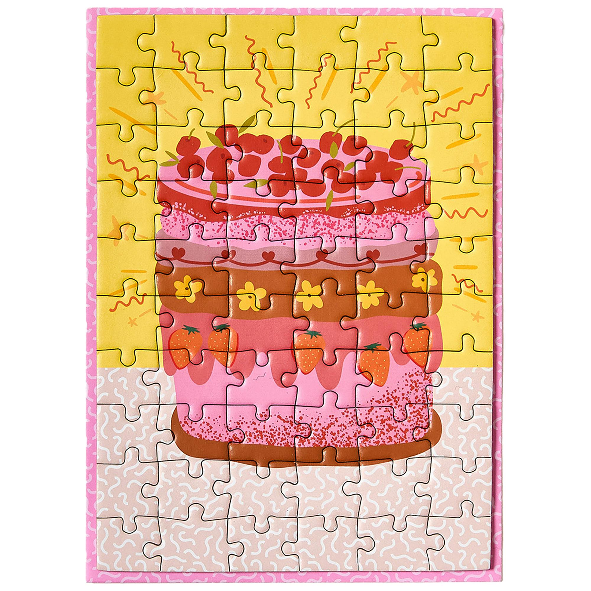 JOS: Jigsaw Greeting Card Puzzle - Sweet Birthday