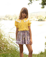 Cotton Shorts with Belt