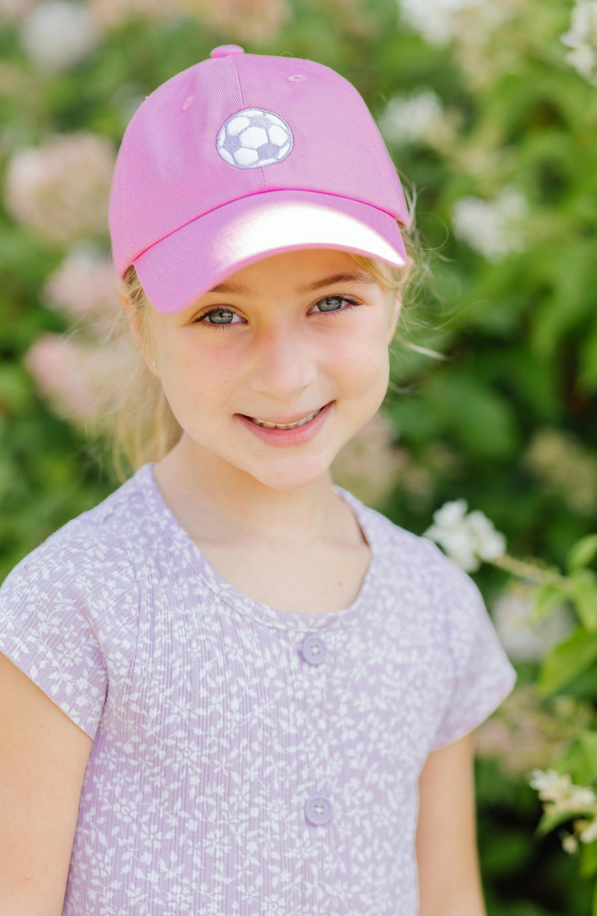 Soccer Bow Baseball Hat
