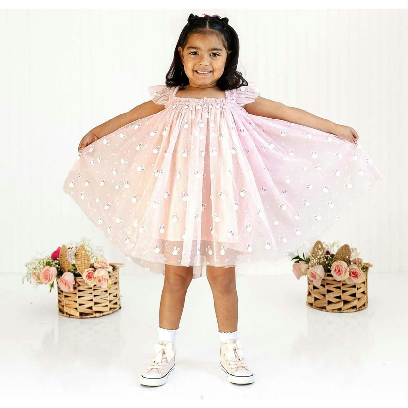 Little Bunny Easter Tulle Dress