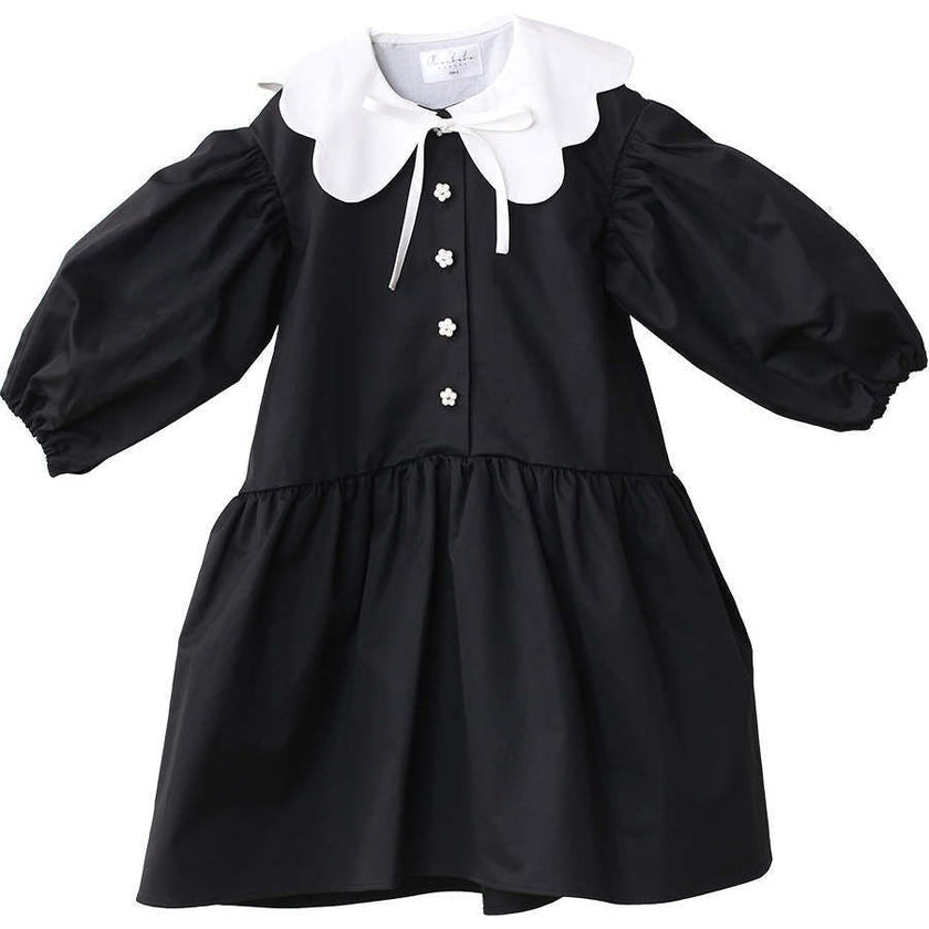 Selena dress (black/ivory)