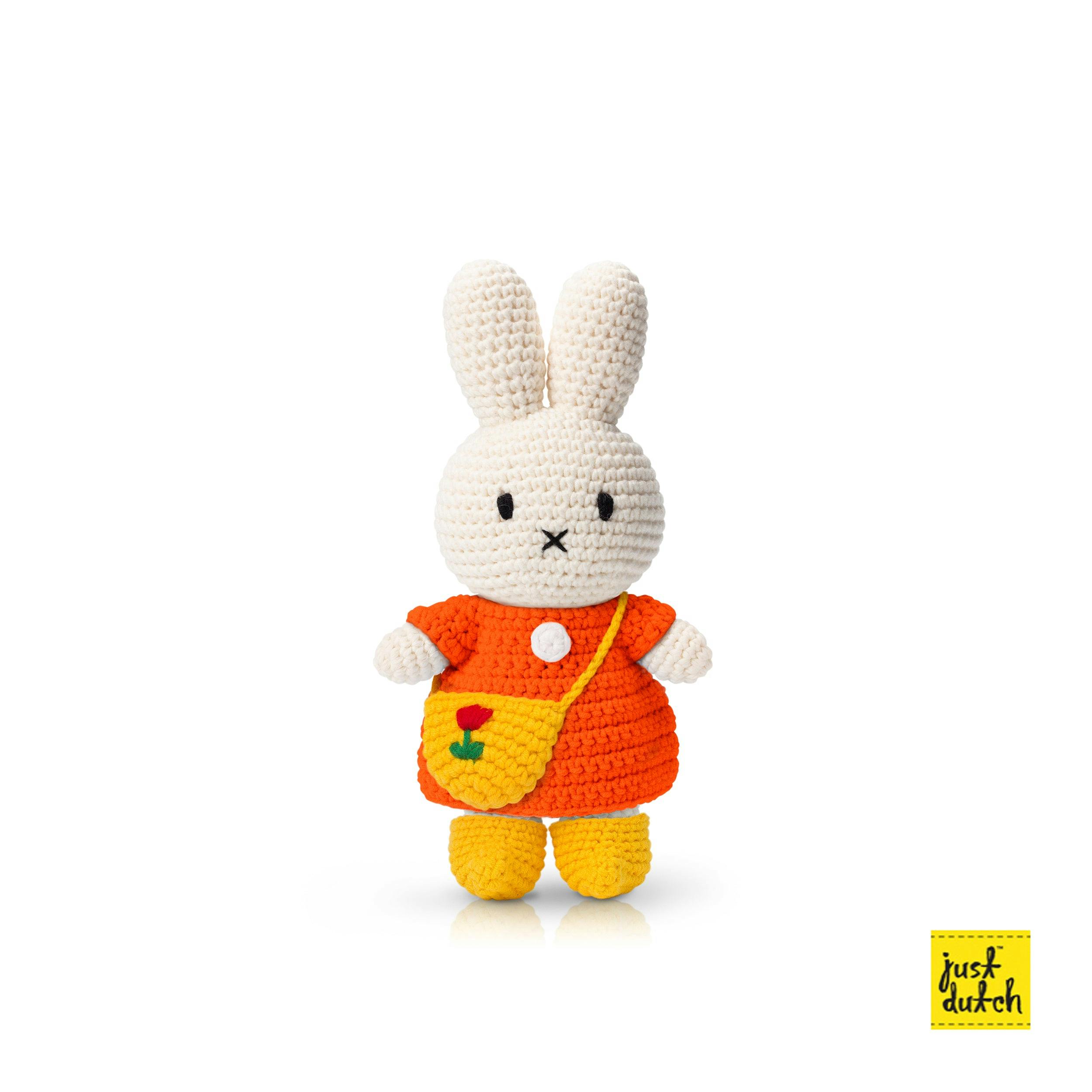 Miffy Tulip Bag Crochet Doll Handmade