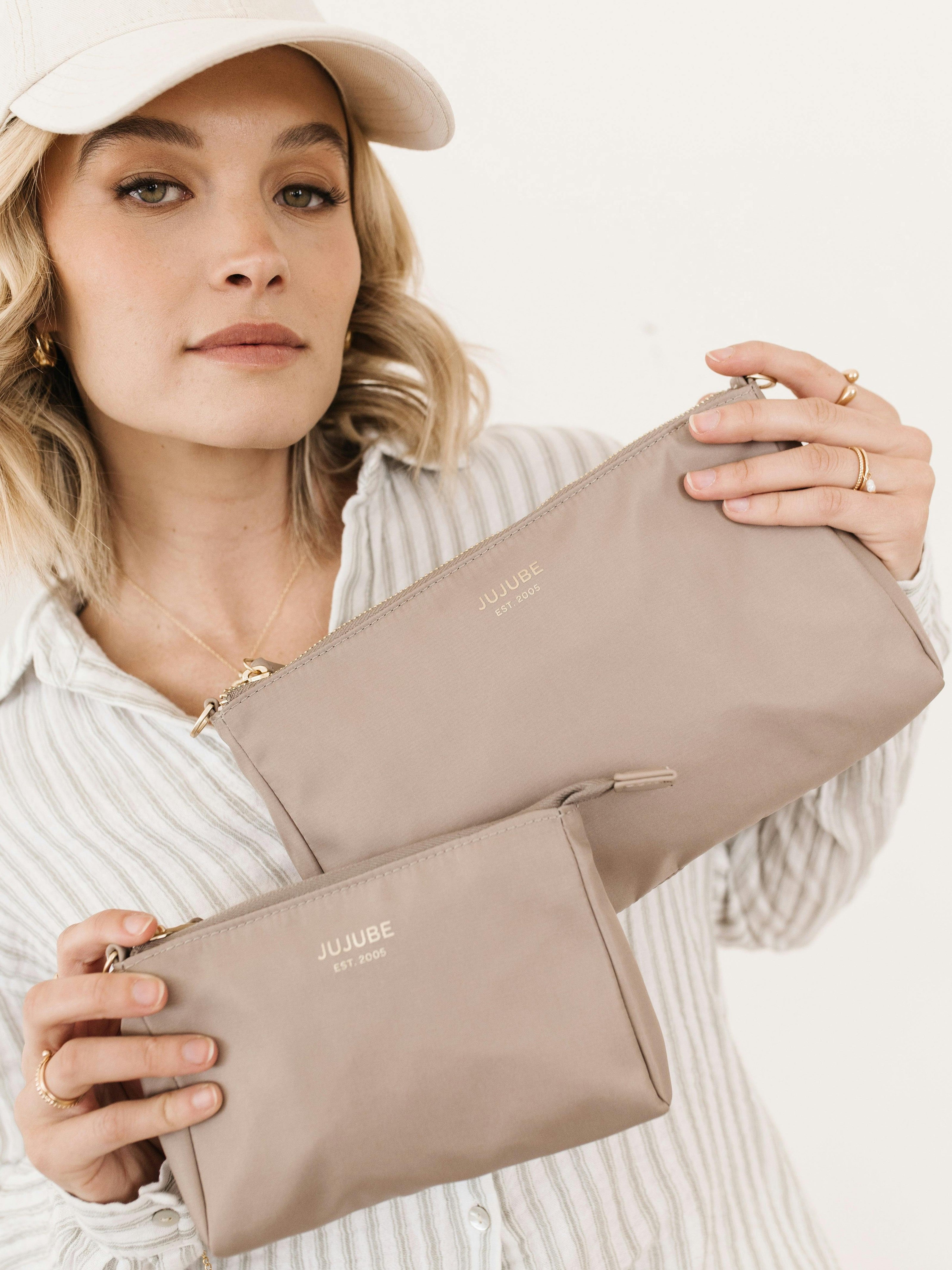 Diaper Bag-Fit 3-Piece Pouch Set
