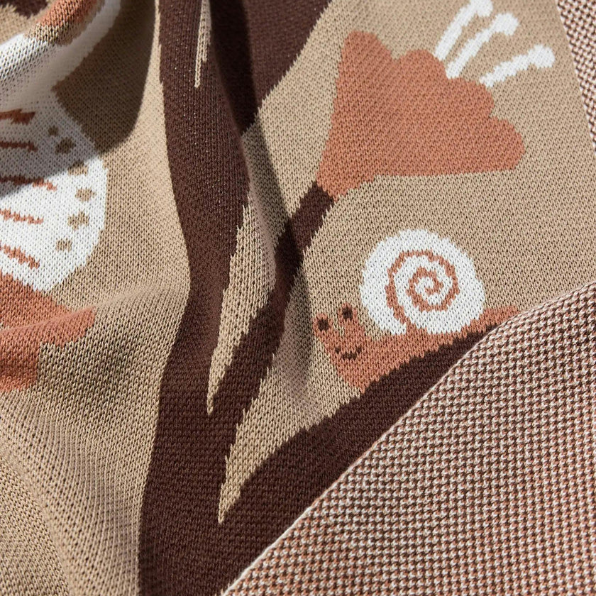 Bugs in Love Knit Blanket