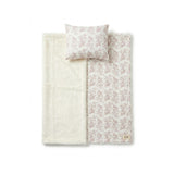 Gauze And Fur Blanket And Pillow Set