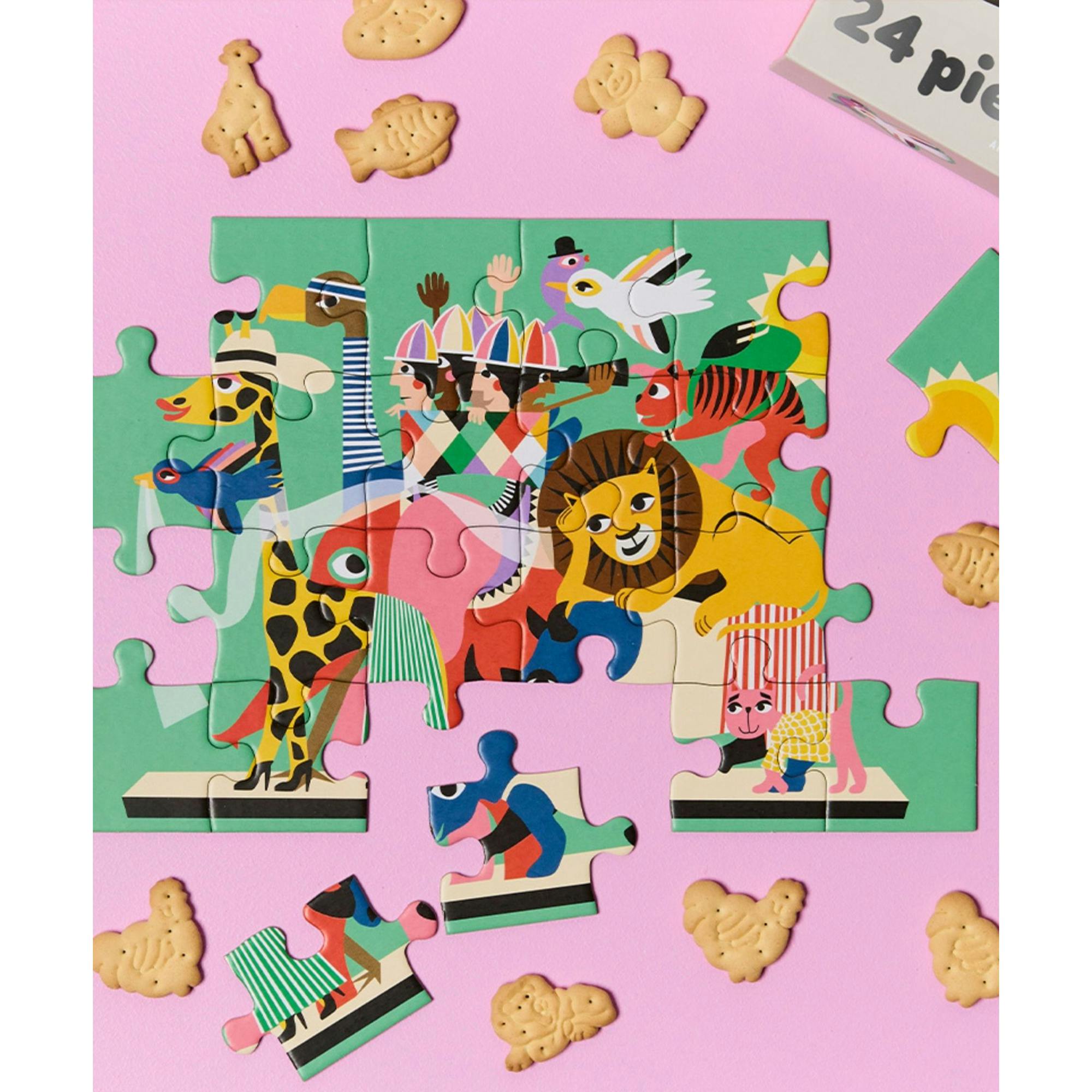 JOS: 24 Piece Puzzle - Animal Carnival