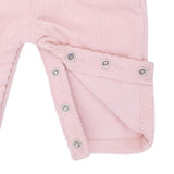 Veiled Pink Corduroy - Uni Old School Overall with Horse Applique