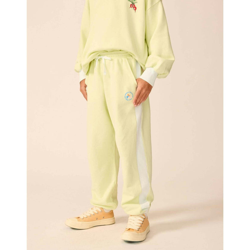 Organic Weekend Jogger in Keylime
