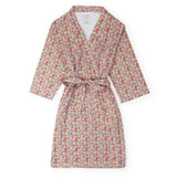 Sassy Women's Spa Wrap - Floral Noel