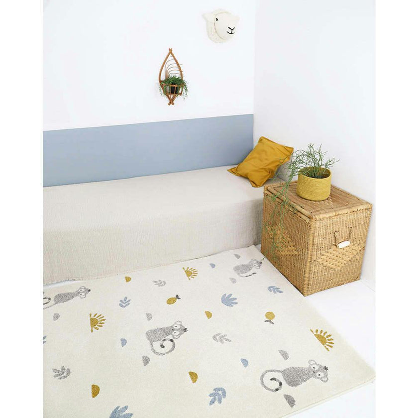 Graphic Print Rectangular Rug