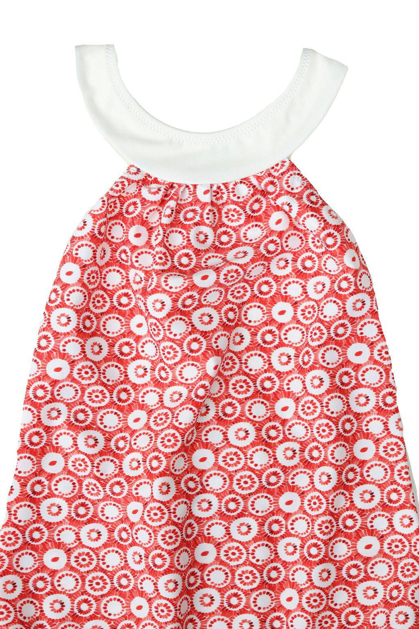 Scarlett One Piece Swimsuit Jellyfish Print Terracotta
