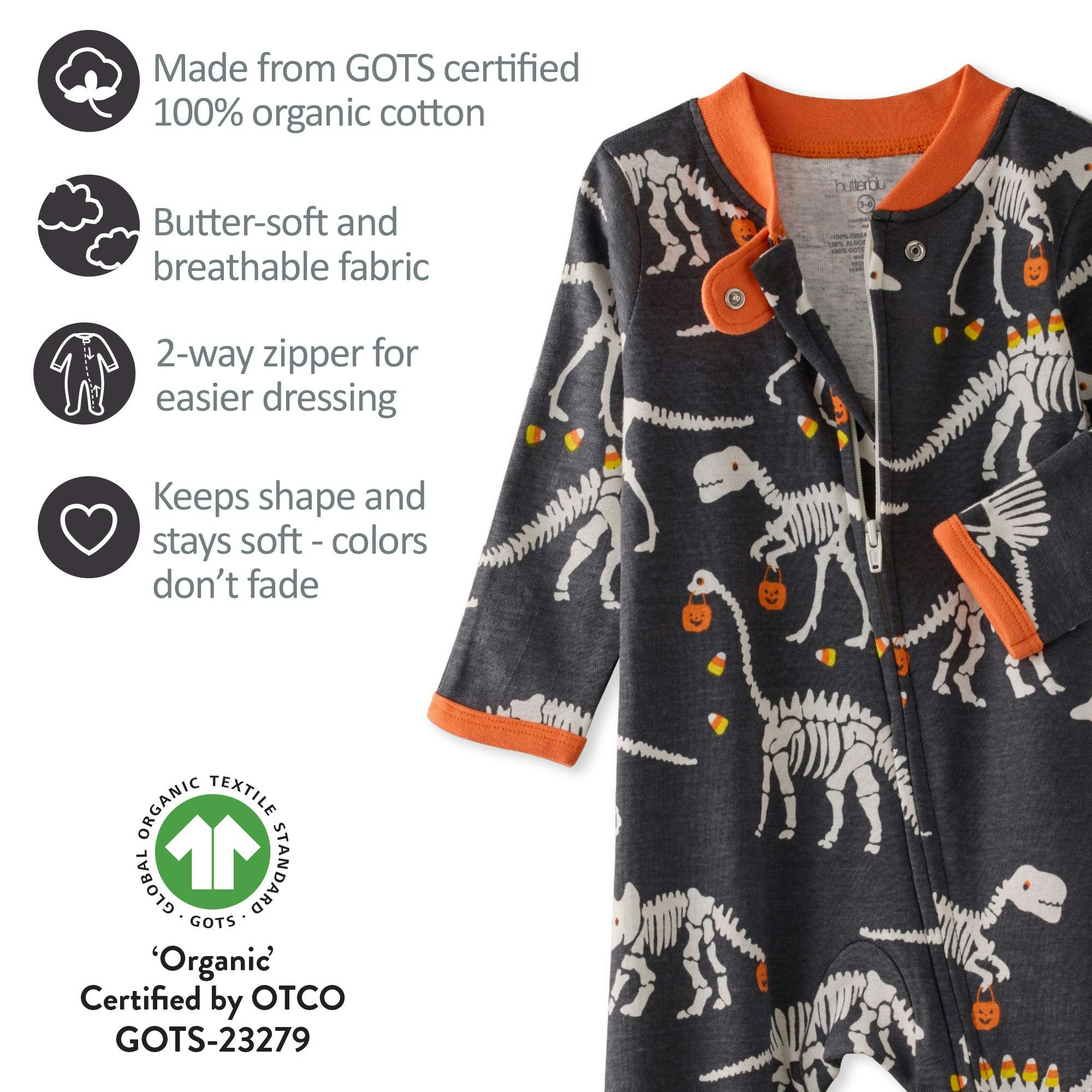 SCOUT Sleep & Play Baby Halloween Pajamas