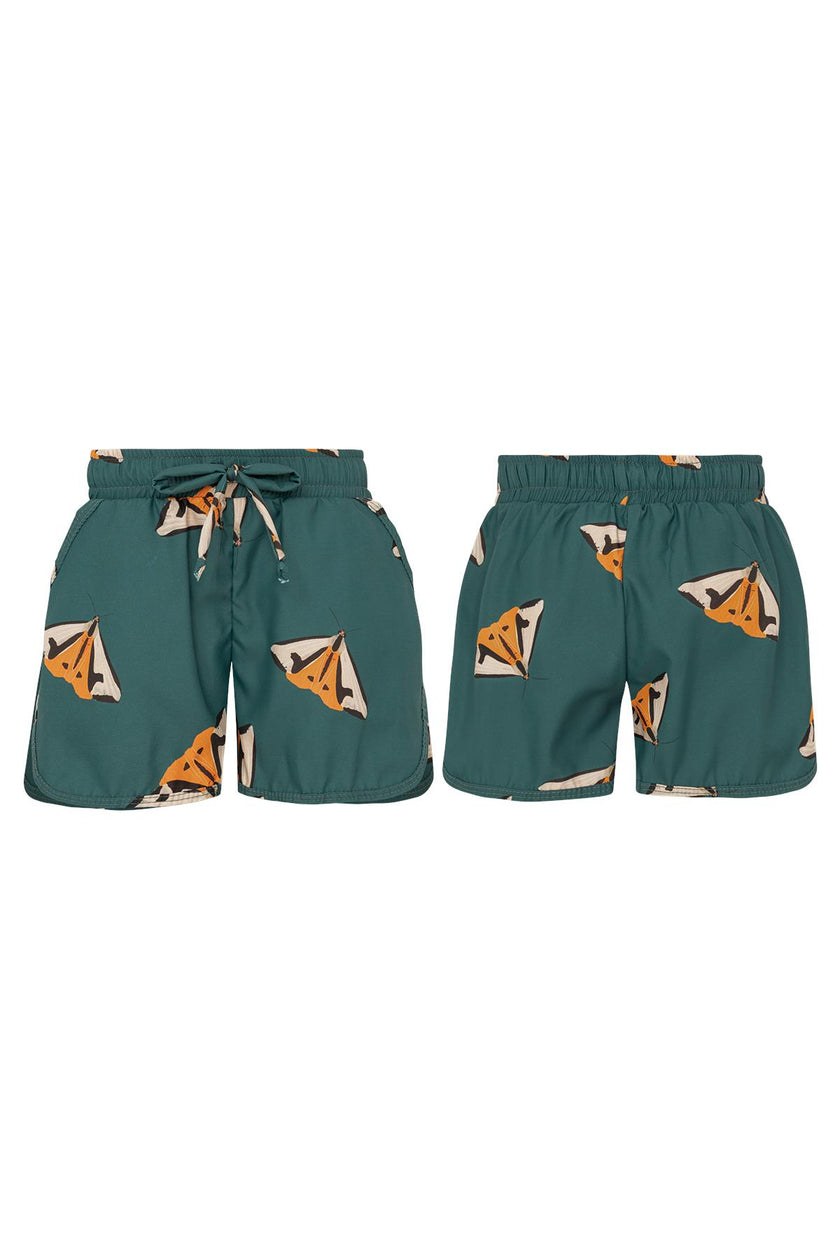 POLILLA TIGRE VERDE - GIRL SWIMSHORTS