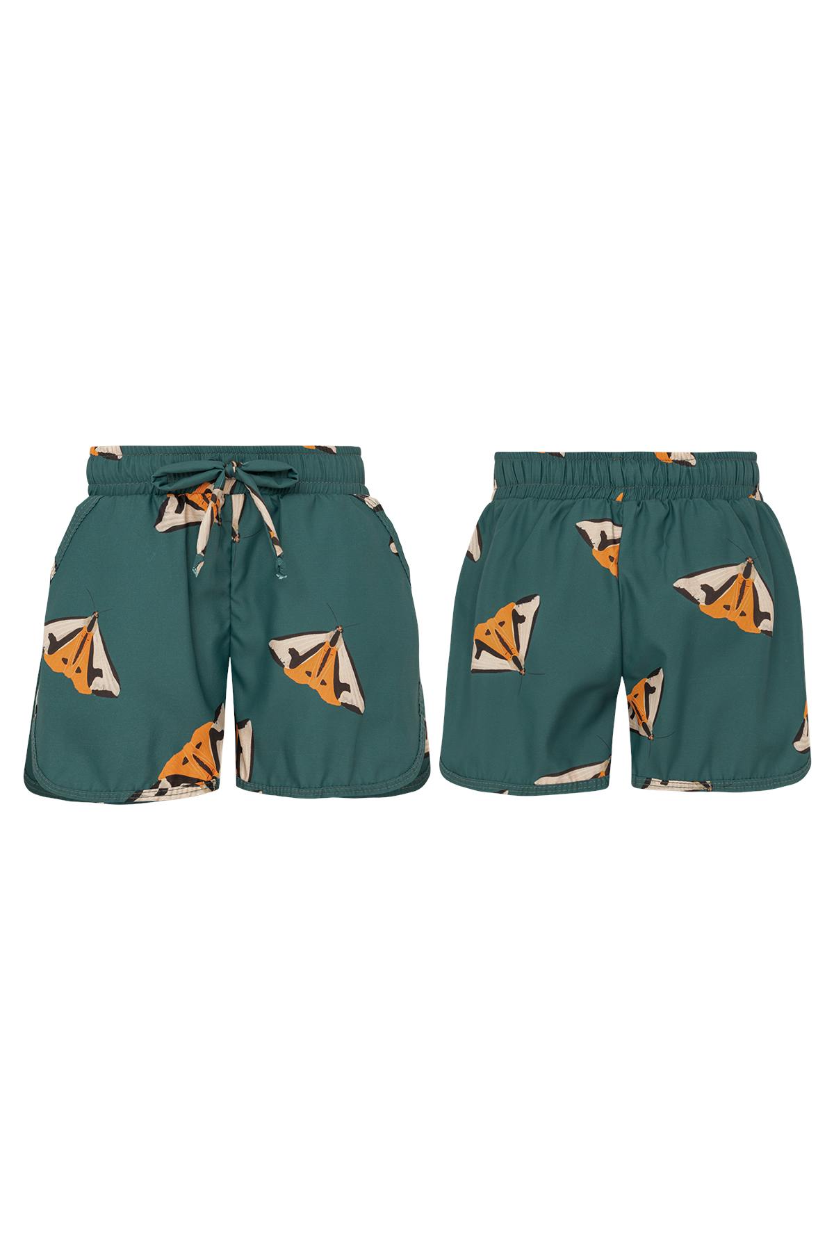 POLILLA TIGRE VERDE - GIRL SWIMSHORTS