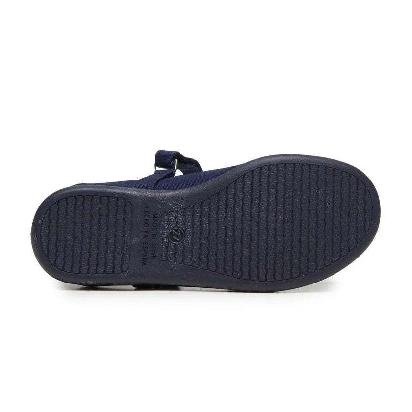 Canvas Mary Janes