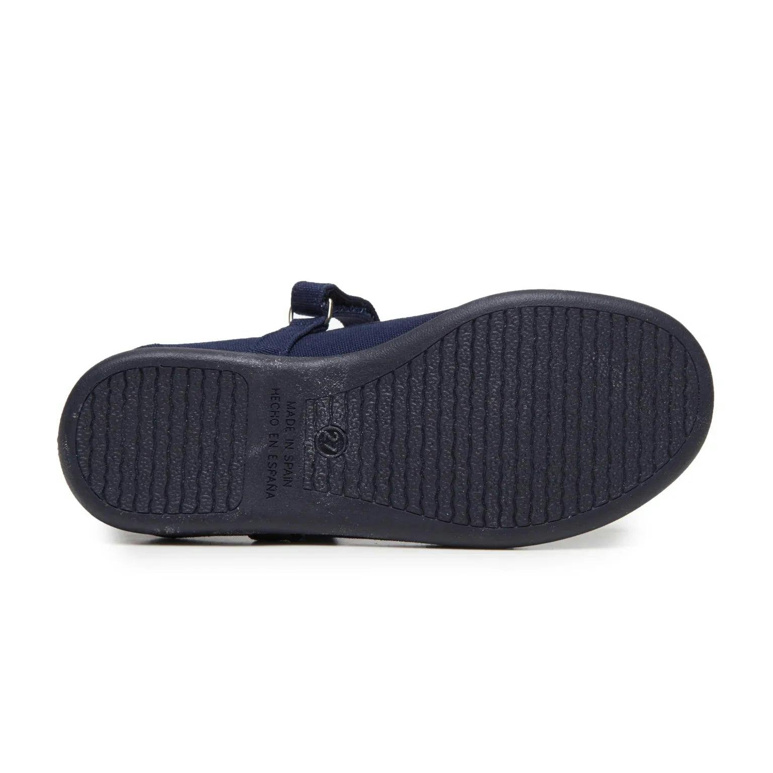 Canvas Mary Janes