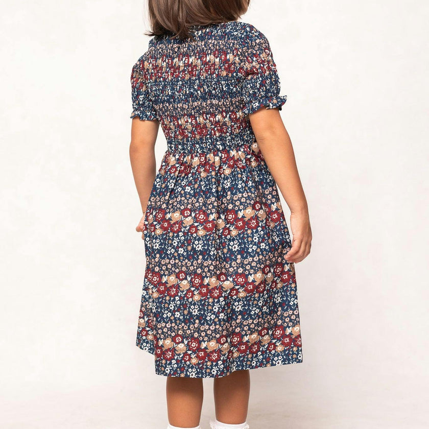 Mini Parker Dress in Dusk Floral Medley