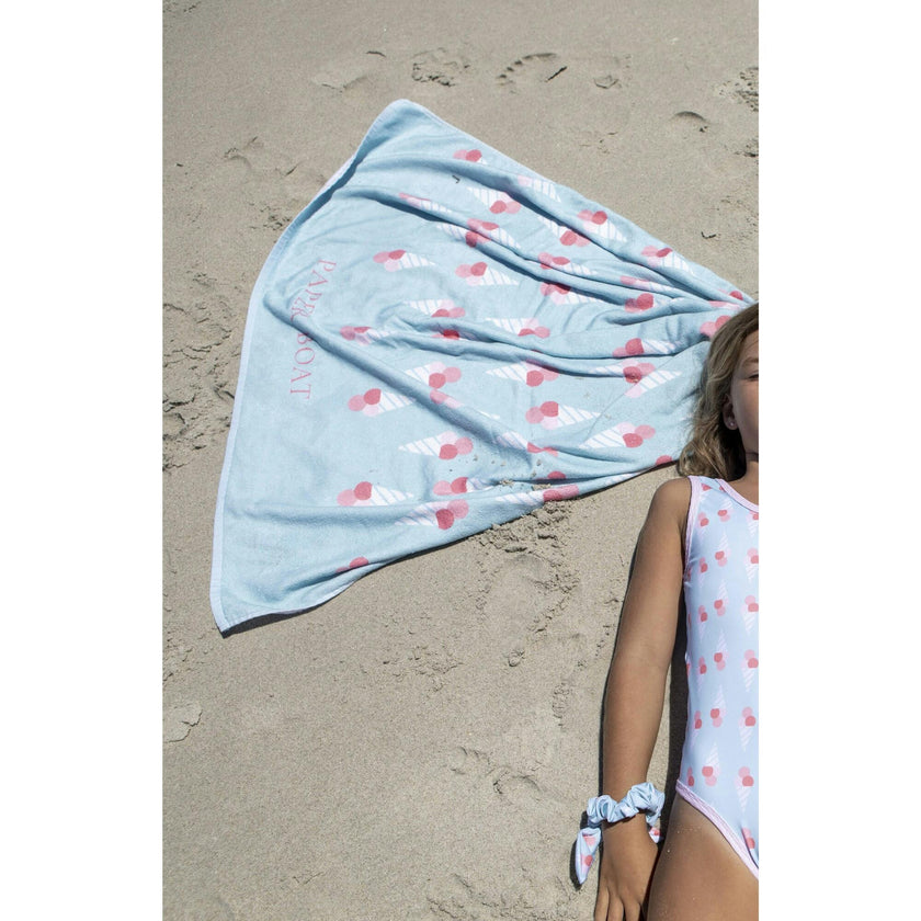 Ice cream dream large beach towel