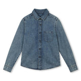 ZADIG & VOLTAIRE Vintage Festival Cotton Denim Shirt