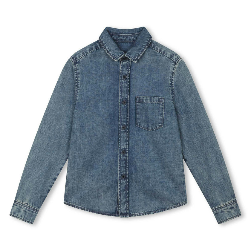 Vintage Festival Cotton Denim Shirt