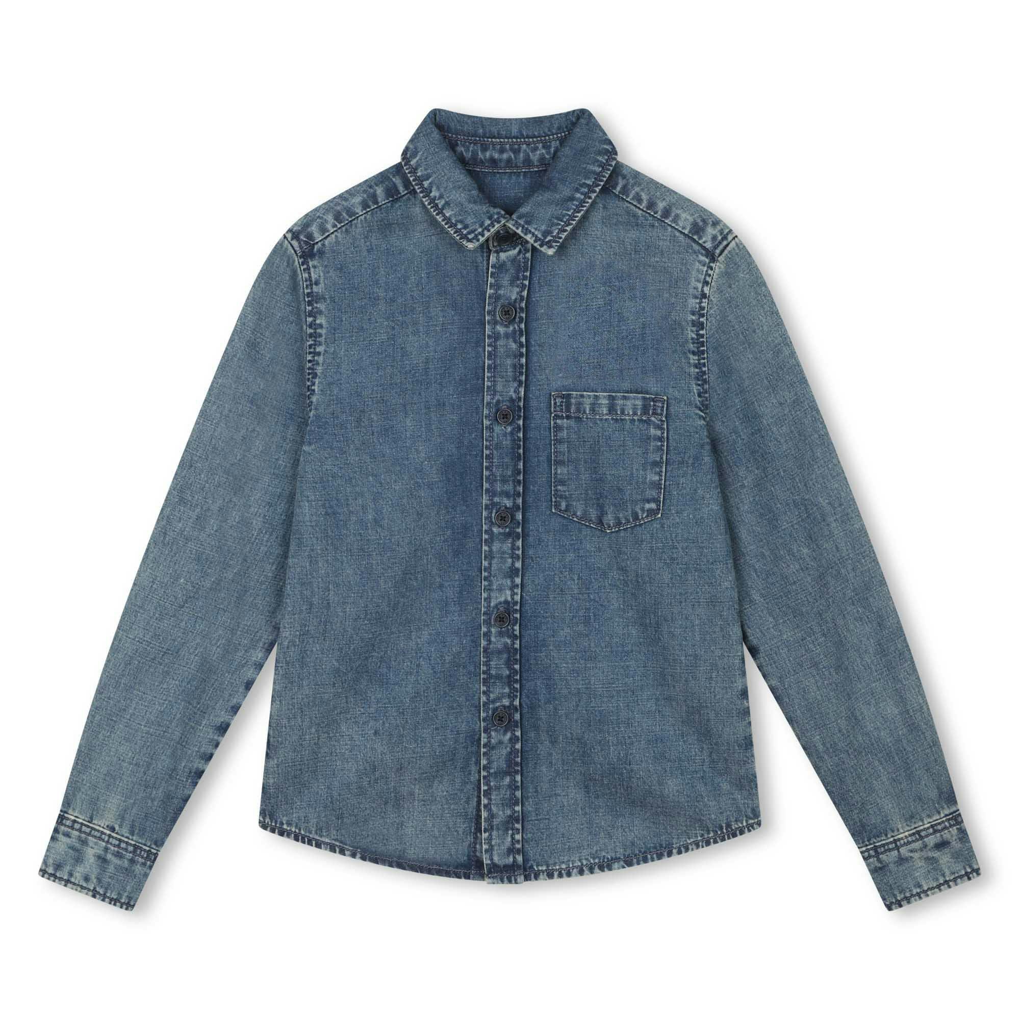 Vintage Festival Cotton Denim Shirt