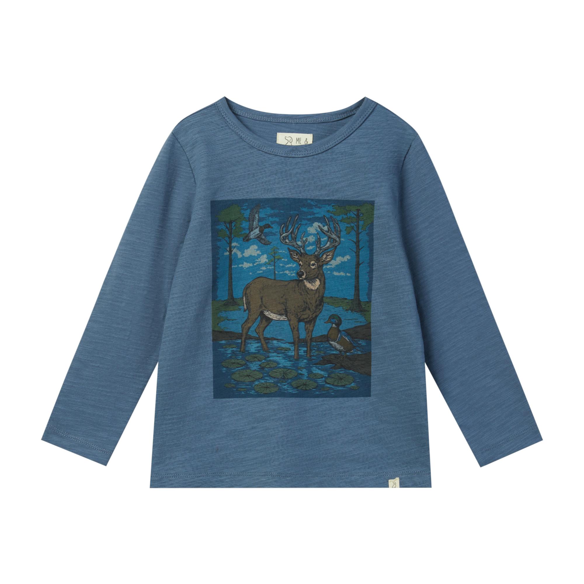 CHEROKEE Deer Printed Tee