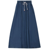 Denim Outstitch Skirt