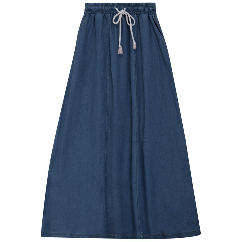 Denim Outstitch Skirt