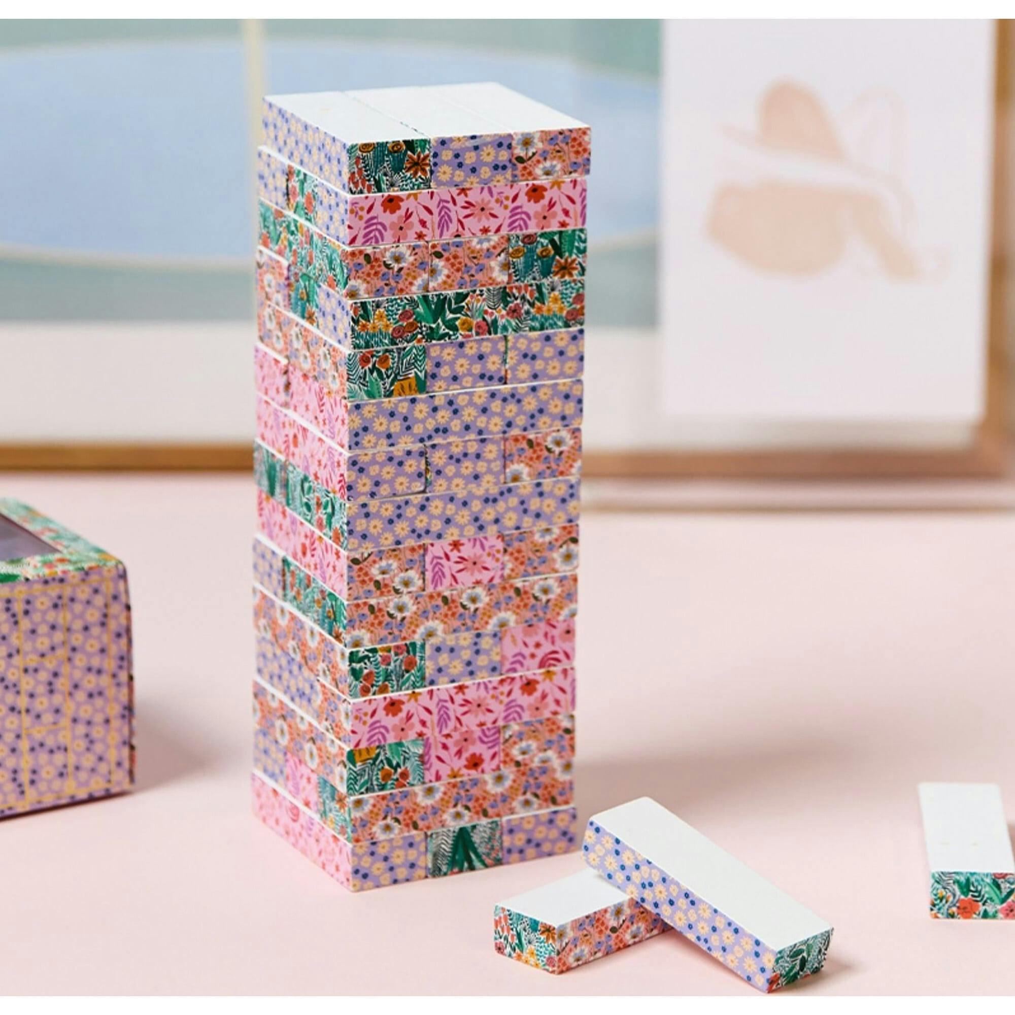 Floral Tumbling Tower