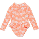 Cali Palms Recycled Skirt Surf Suit