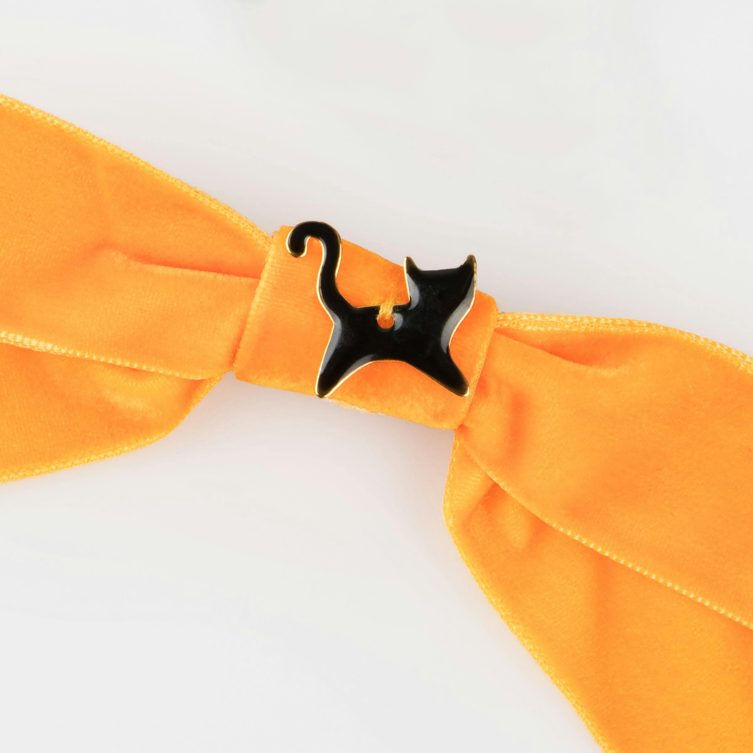 Velvet Bow Hair Clips