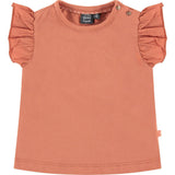 Ruffled Short Sleeve T-Shirt