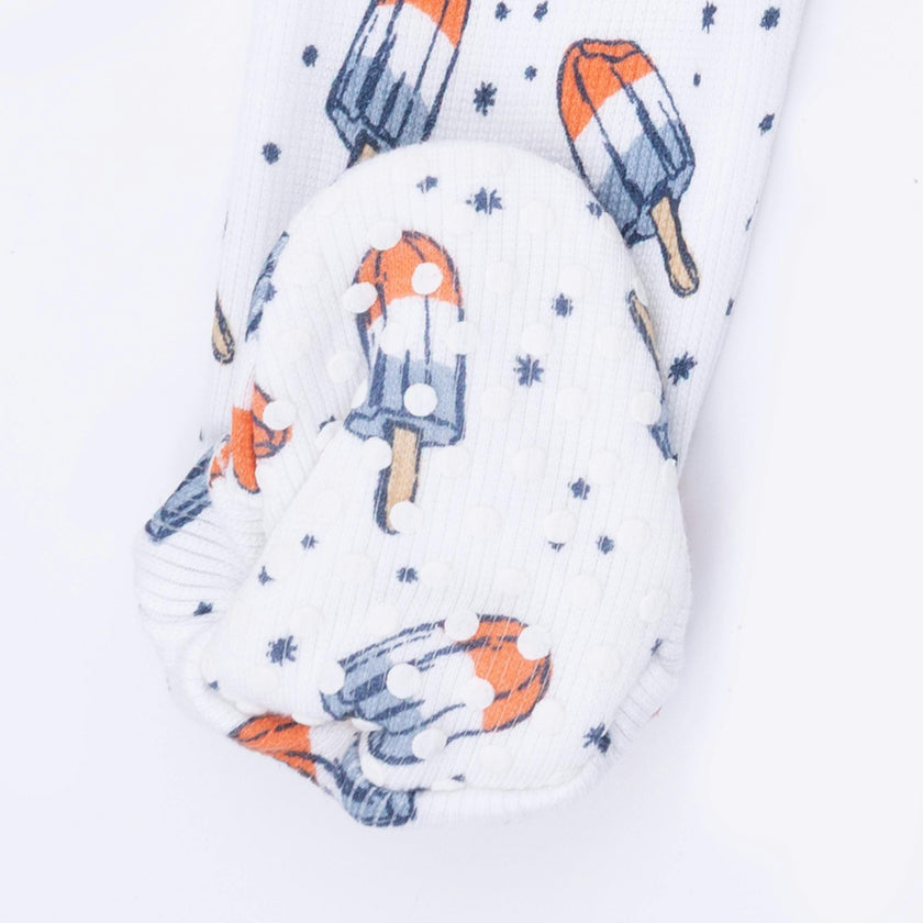 Astro Pop - 2 Way Zipper Footie