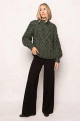 Erica Sweater in Emerald