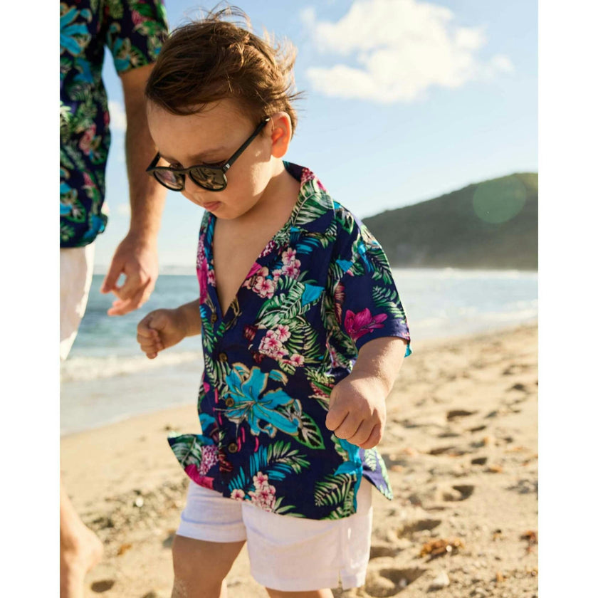 The Flower Hour - Boys Hawaiian Shirt