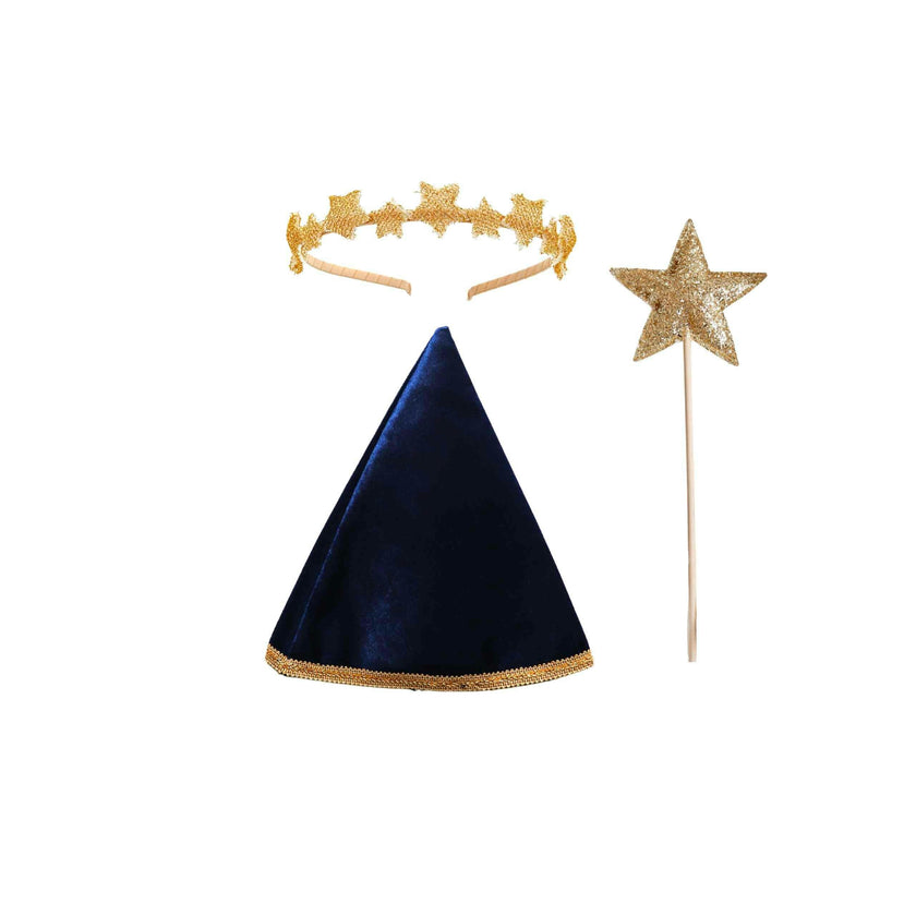 Magical Wizard Cape Set - Navy
