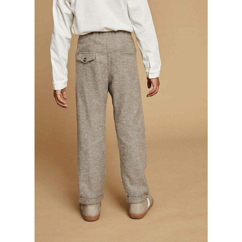 Flannel Jogger Trousers