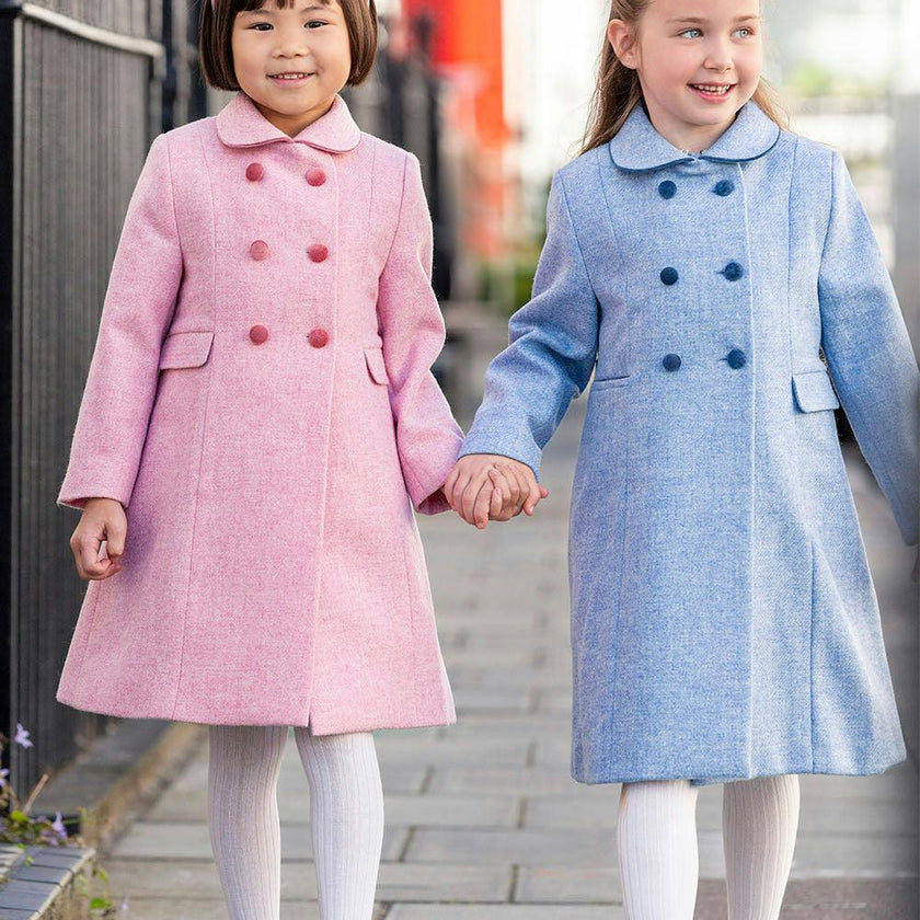 Classic Coat in Pale Blue