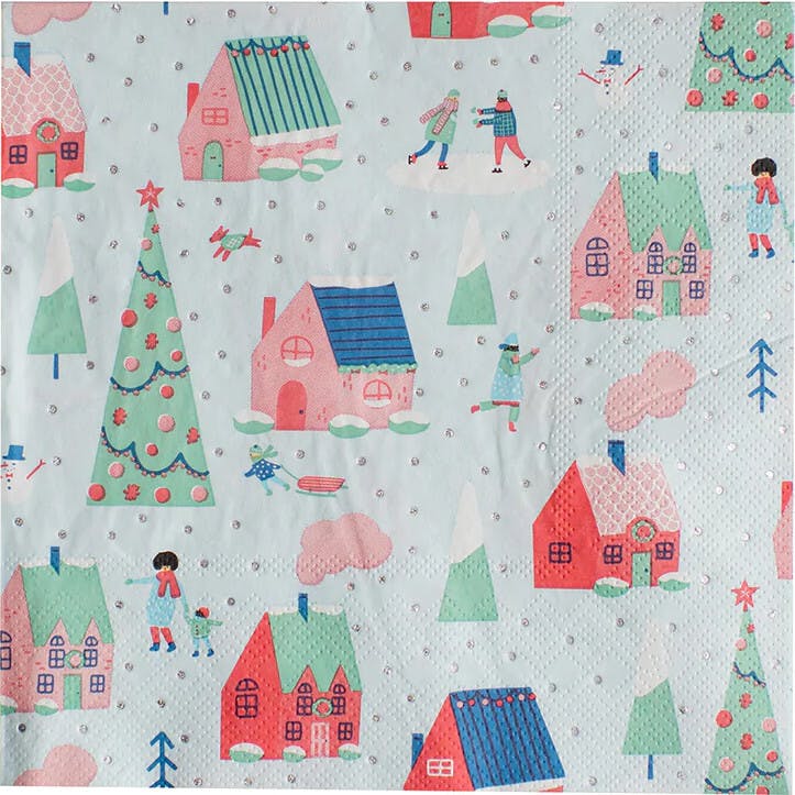 Snow Days Large Napkins