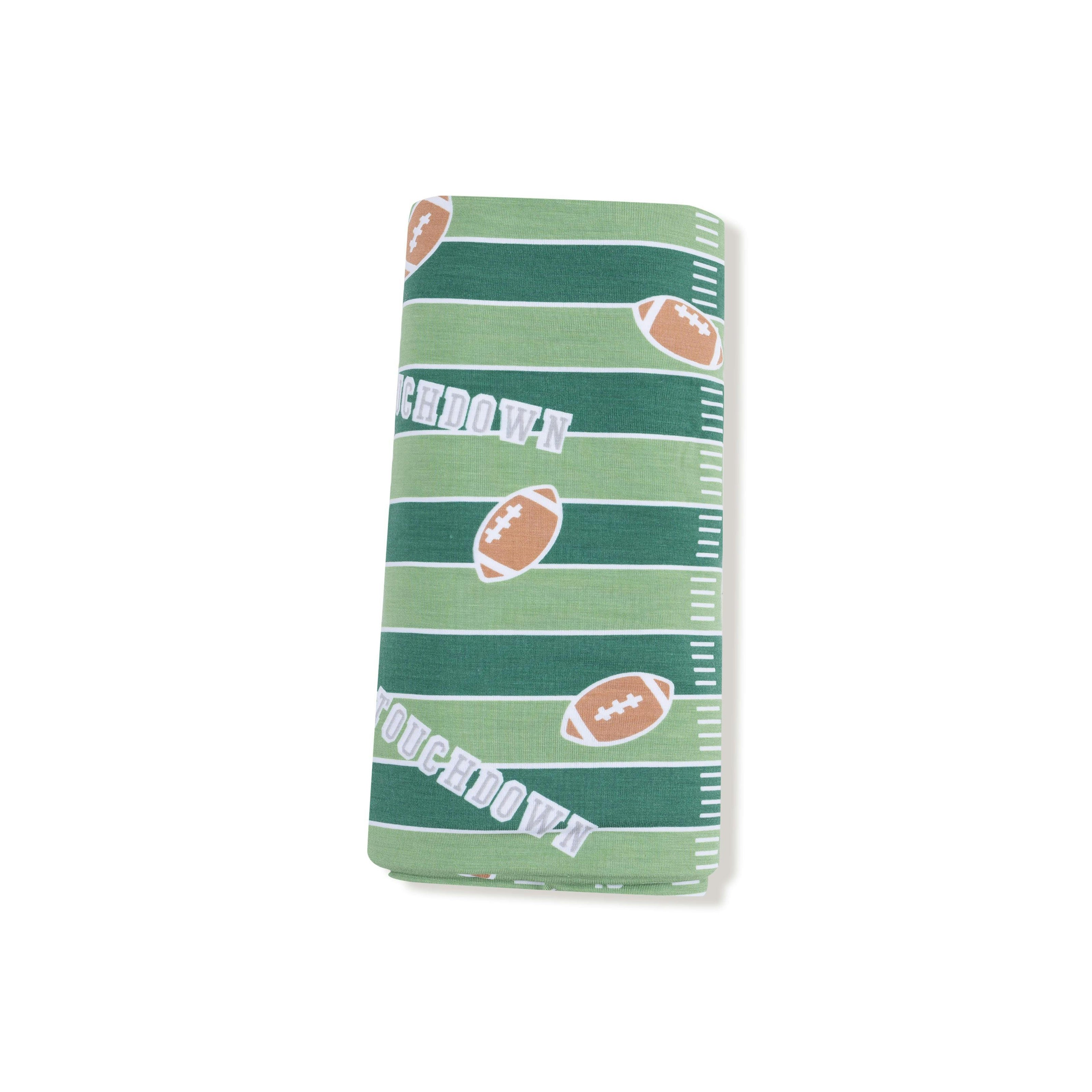 Football Field - Glow in the Dark - Swaddle Blanket