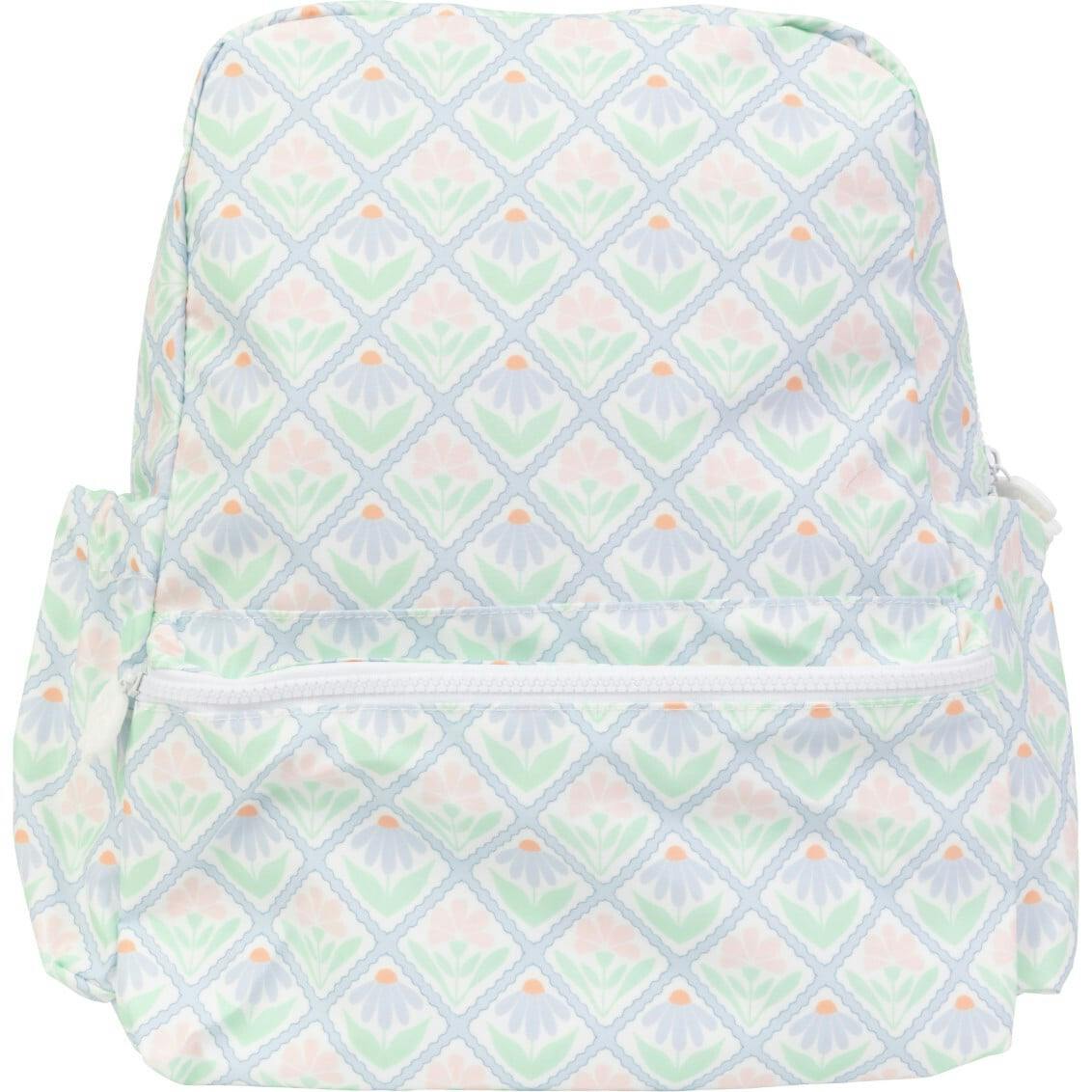 The Backpack in Sage Floral