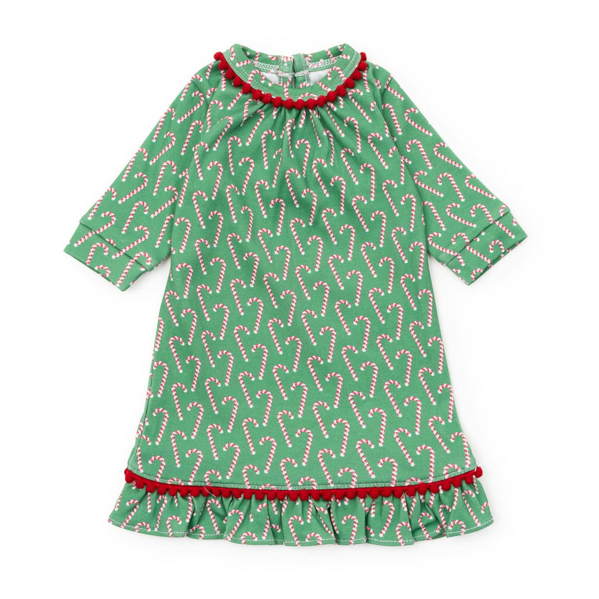Carlin Doll Dress Candy Cane Lane